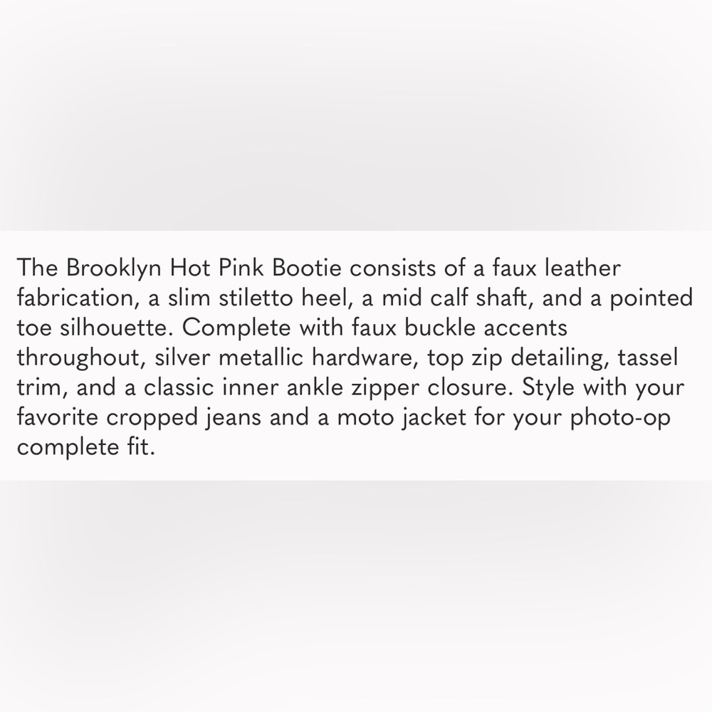 Stylish Pink Women's Boots - Picture 5 of 5